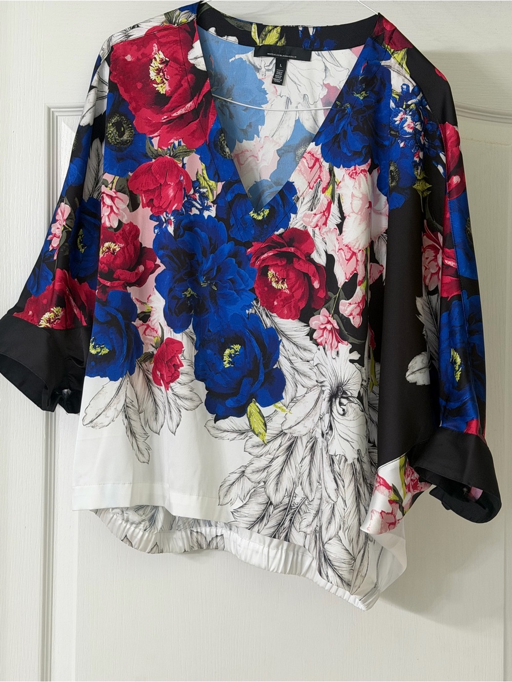 White House Black Market NWT kimono sleeve blouse